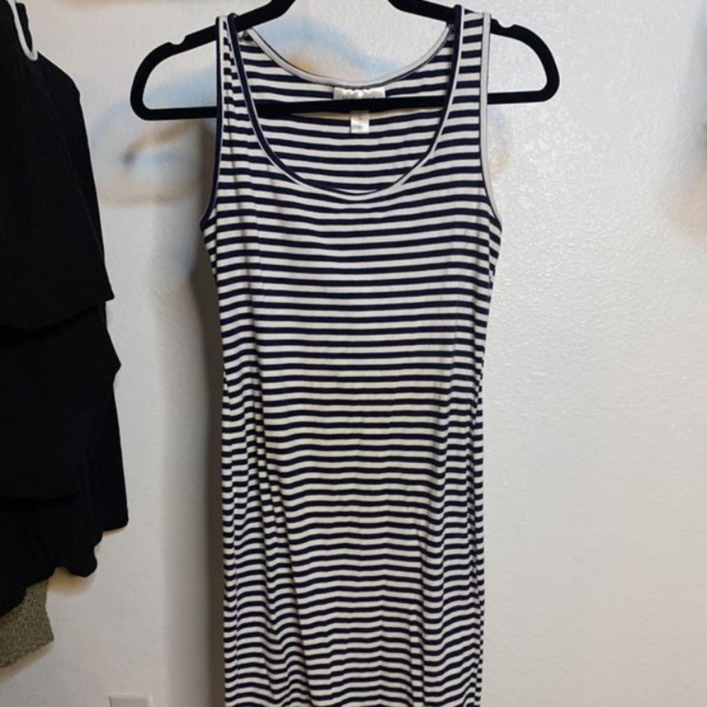 Motherhood Maternity Striped Dress